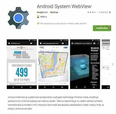 Co je to Android System WebView a proč je tak důležitý?
